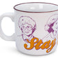 The Golden Girls ''Stay Golden'' Ceramic Camper Mug | Holds 20 Ounces
