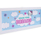 Hello Kitty Chase Your Dreams Hanging Sign Framed Wall Art | 12 x 5 Inches