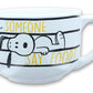Peanuts Snoopy Did Someone Say Food 24oz Ceramic Soup Mug w/ Lid