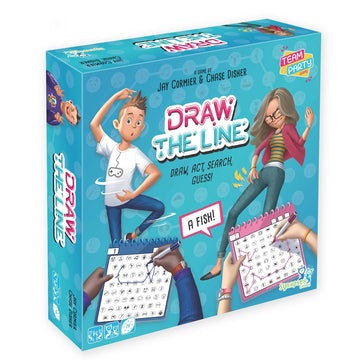 Synapses Games: Draw The Line, Great Game To Play With Family And Friends, Simple Rules, Quick To Learn, 4 To 8 Players, 20 Minu