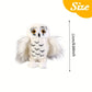 20cm/7.87inch Cute Snowy Owl Stuffed Animal Plush, Brave Boy's And Girl's Room Owls Plush Decor, Kids Gifts For Children Toys