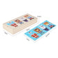 Montessori Little Bear Change Clothes Kids Early Education Wooden Jigsaw Puzzle Dressing Game Baby Puzzle Toys For Children Gift