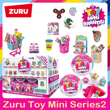 Zuru 5 Surprise Toy Mini Brands Supermarket Mini Brands Store 2 Toys Mystery Real Miniature Brands Collectibles Official Store