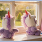 Care Bears 20cm Unicorn Hood Plush Suction Cup Ornament Wall Car Mirror Hanging Decor Cute Kawaii Stuffed Bear Toy Gift for Kids