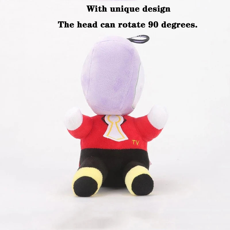 22cm Unique Design 90 Degrees Rotate Anime Game Tenna Character Deltarune Plush Toy Cute Cartoon Television TV Fans Plushie Doll