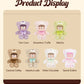 Robotime Rolife Nanci Chocolate Colorful Plush Bear Series Blind Box Handmade Decoration Surprise Box Children's Christmas Gifts