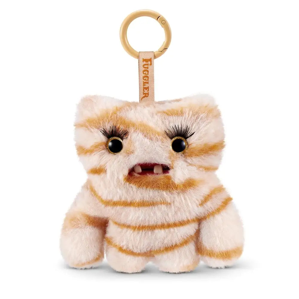 Original Fuggler Keychain Plush Toy Baby Baddies Blind Box 10cm Bag Charm for Birthday Gift