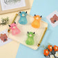 Glitter Highland Cow Toy, Cute Fidget Stress Relief Toy, Soft Animal Toy   Anti-Anxiety Sensory Toy for ADHD