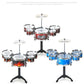 Drum Sets for Children Beginners Children's Toys Dynamic Jazz Drums for Western Percussion Instrument