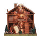 DIY Miniature Dollhouse Totem Book Nook Kit Coyote 3D Wooden Puzzle Building Blocks Puzzle Model Building Home Decoration Gifts