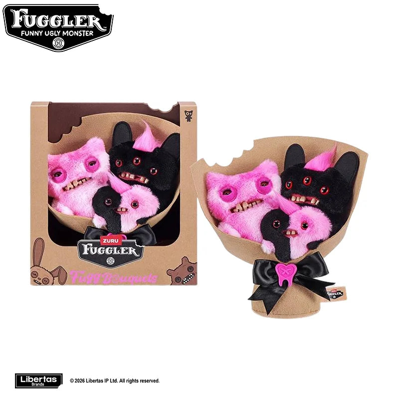 Original Fuggler Fugg Love Plush Toys Fugglers Funny Ugly Monsters Fuggs Bouquets Filling Plushies Dolls Valentine's Day Gifts