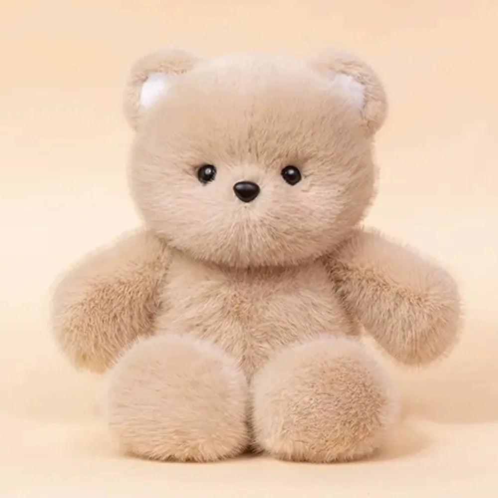 New Running Bear Plush Toys Cartoon Rabbit 40cm Stuffed Animal Stuffed with Bib Running Animal Kids