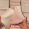 Squishy Double-Sided Sticky Rice Cake Pink Slow Rising Rice Cake Squishy Slow Rebound Cake Bread Stress Release Hand Relax Gift