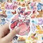 10/30/60pcs Cute Cartoon Pokemon Eevee Stickers Anime Decal Toys Graffiti Laptop Scrapbook Phone Waterproof Kawaii Sticker Gifts