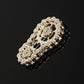 Bicycle Chain Finger Spinner, Silent CNC Machined Stainless Steel Gear Fidget Toy for Adults, Office Stress Relief & Focus Tool,