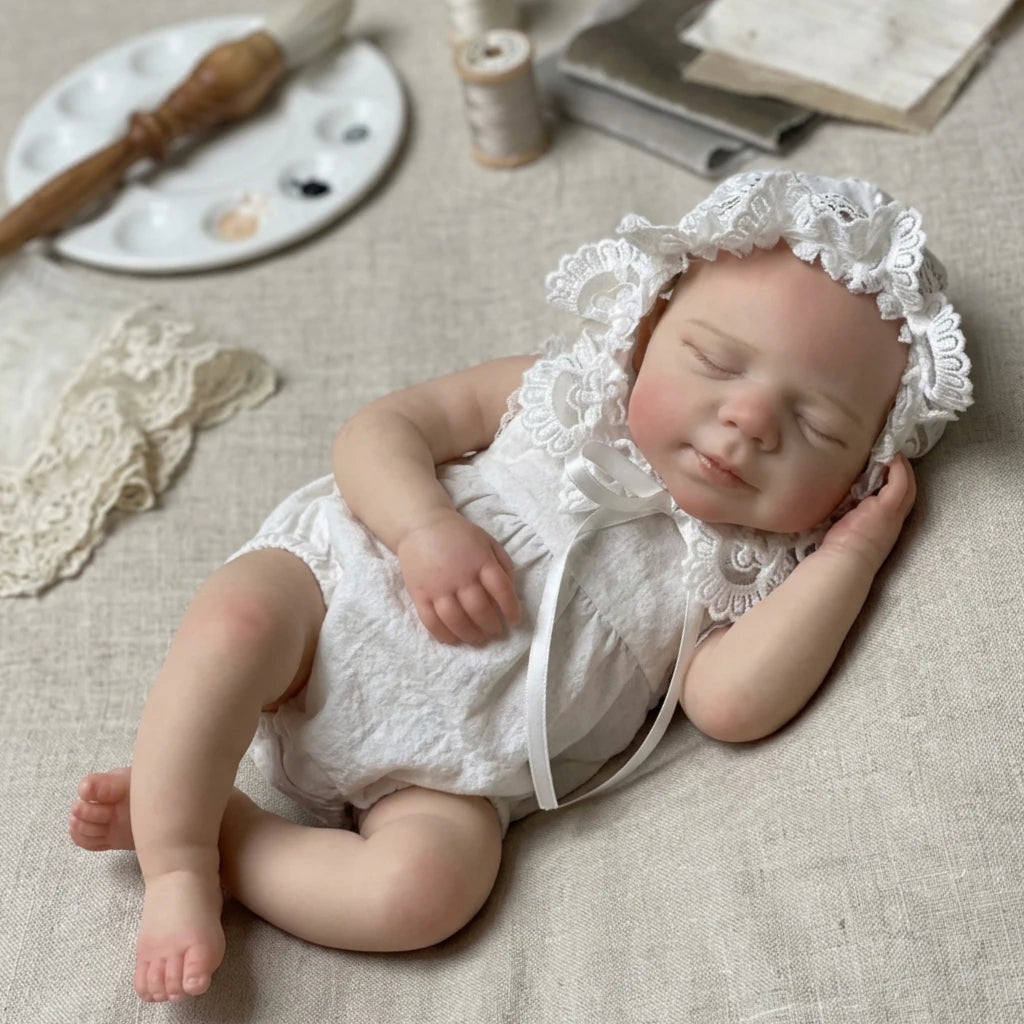 OtardDolls 13 Inch Pascale Soft Silicone Girl Bebe Newborn Baby реборн For Birthday Gifts Handmade Newborn Baby Doll