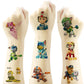 Waterproof Paw Patrol Tattoo Stickers, Cute Ryder Sticker, Funny Cartoon, Christmas, Birthday Gift, Reward Toy, 20Pcs Set