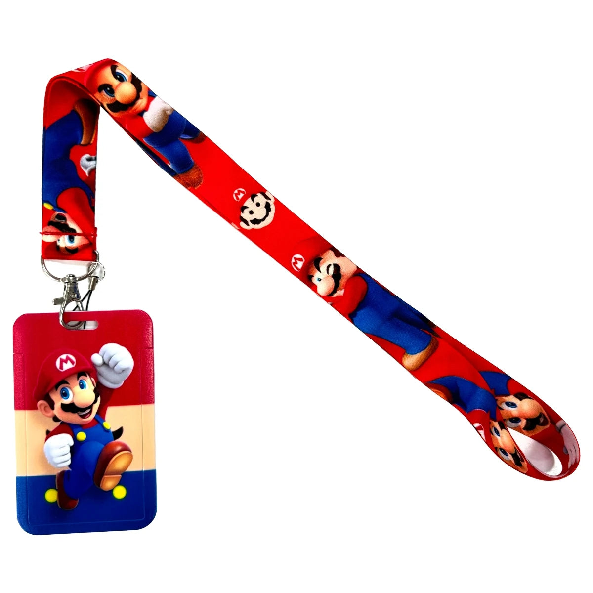 Credential Holder Cartoon Animal Neck Strap Lanyard for Key Keychain USB Badge Holder Keyring Accessories Gifts
