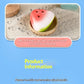 Watermelon Squishy Toy Slow Rising Stress Relief Squeeze Toy Super Soft Hand Grip Fidget Toy for Anxiety Relief Kids Adults Gift