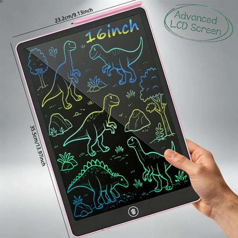 8.5/12/16 Inch Electronic Drawing Board LCD Writing Tablet Educational Toy Kids Graffiti Sketchpad Handwriting Blackboard Gift