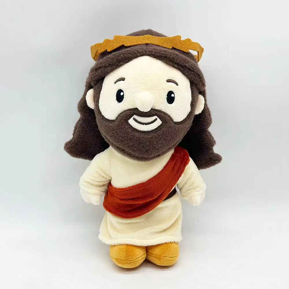 Latest Jesus Cotton Doll Kawaii Stuffed Plush Toy Handmade Cartoon Anime Cute Children's Birthday Gift Fun Doll