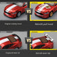 CCA DIY Customizable 1:43 Scale Ford Mustang Alloy Car Model Kit - Unique Racing Car Collectible for Hobbyists & Enthusiasts