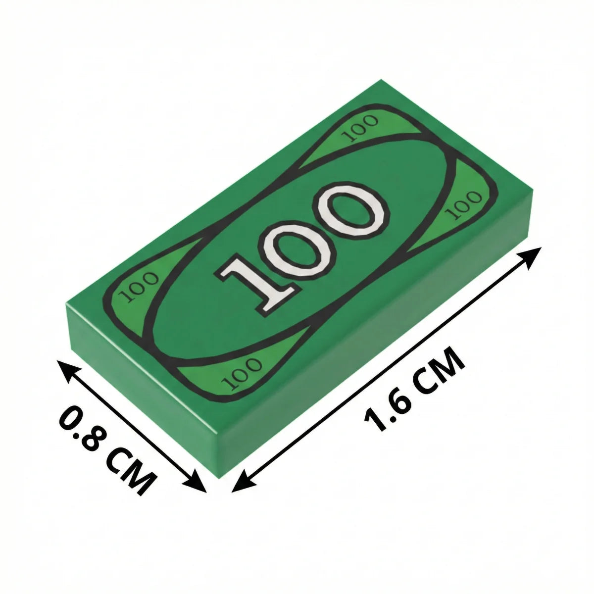 2/50/200PCS Millionaire Money Dollar USD MOC Building Blocks Toys Kids Collection Souvenir Gift Pretend Play Decoration Boy Gift