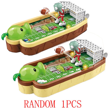 Plants vs Zombies Competitive Battle Series Fans Table Football Game Character Ornaments Interactive Game Toys Holiday Gift