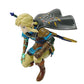 12cm Legend Of Zelda Anime Link Kingdom Of Tears Squatting Position Statue Game Pvc Handheld Models Dolls Ornaments Gifts