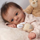 Lifelike Reborn Baby Dolls-18 Inch Realistic Newborn Baby, Cloth Body, Handmade Real Life Doll for Cuddling and Playtime with Accessories, Gift for Kids Age 3+