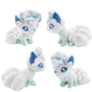 Alolan Vulpix Plush Toys Stuffed Animal Game for Collectible Gift,Cute Cartoon Character Black 9 Inch