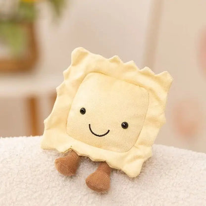 9/11 Centimeter Simulation New Italian Dumpling Doll Stuffed Plush Toy Cartoon Anime Cute Children's Birthday Gift Fun Doll