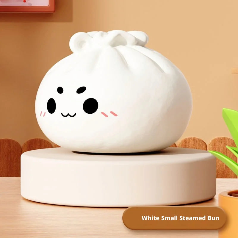 NEW Giant Squishies Dumpling Bun Toy, Slow Rising Glitter Dumpling Stress Ball, Stress Relief Fidget Toy for Home Office Travel