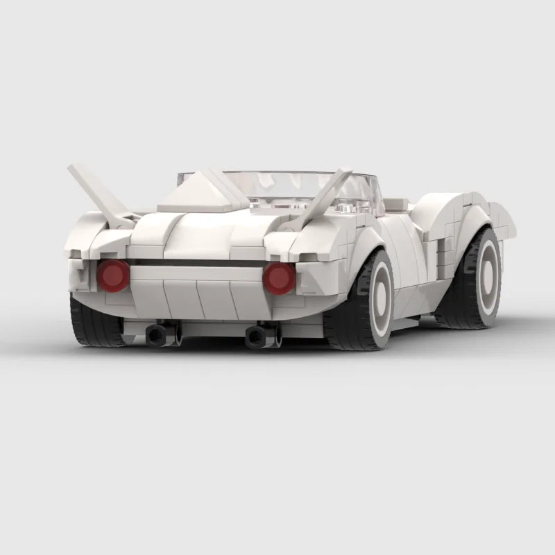 373PCS MOC-192324 Cars Racers Building Blocks Sets City Vehicle Model DIY Kids Boy Toys Sport Super Creative Technique