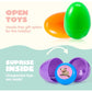 JOYFY 48Pcs Easter Eggs with Toys Inside Prefilled Easter Eggs with Popular Assorted Toys for Boys Girls Basket Stuffers Filler