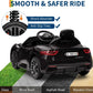 Toddlers Ride On Car Toy 12V Powered for Children with Remote Control Spring Suspension Bright Lights 4 Wheel Electric Vehicle