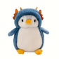 20cm cute penguin plush toys, penguin-dressed dolls, green dinosaurs, pink rabbits, etc., are ideal choices for home decoration