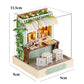 Mini Miniature Dollhouse DIY Small House Kit Making Room Toys Home Bedroom Decorations With Furniture Wooden Craft Doll Houses