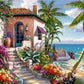 5D Diamond Painting Landscape House Full Drill DIY Embroidery Kit