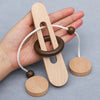 Wooden Ring Unlocking Game | Magic Ring Kongming Lock Puzzle Toy
