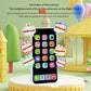 New Children's Educational Toys Mobile Phone Simulation Music Touch Screen Phone Baby English Early Childhood Toys Voice Toys