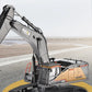 HUINA 1592 1:14 Scale RC Excavator 22 Channels 2.4G Semi-Alloy Remote Control Engineering Crawler Tractor Children's Gift