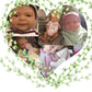 IVITA Authentic 100% Silicone Painted Reborn Baby Dolls Shipped from USA Warehouse Realistic Baby Dolls for Kids Christmas Toys
