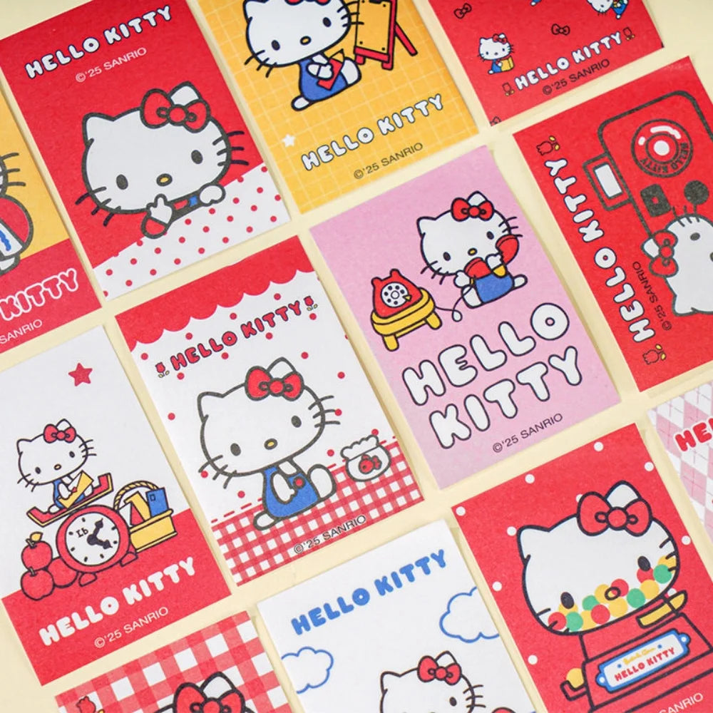 Genuine Sanrio Sticky Note Posted It Note Pads Stickers Hello Kitty Planner Sticker Notepad Memo Pad School Office Supplies