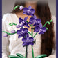 Creative Orchid Cymbidium Eternal Flowers Potted Plant Building Blocks Simulation Phalaenopsis DIY Bricks Toys Valentine's Gift