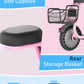 Hiboy Q2 Lite Kids Electric Scooter with Seat 100W Motor 9.3MPH Children E-Scooter UL Certified Battery LED Lights Gift for Boys Girls Ages 4-10