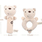 Baby Plush Rattle Cartoon Animals Crib Mobile Bed Bell Toys 0-12 Months Infant Toddler Early Educational Toy for Newborn  Gifts