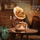 ROKR Wooden 3D Puzzle Diva Gramophone Music Box Mechanical Model Building Kit for Home Decor Holiday Gift for Adults Teens Friends