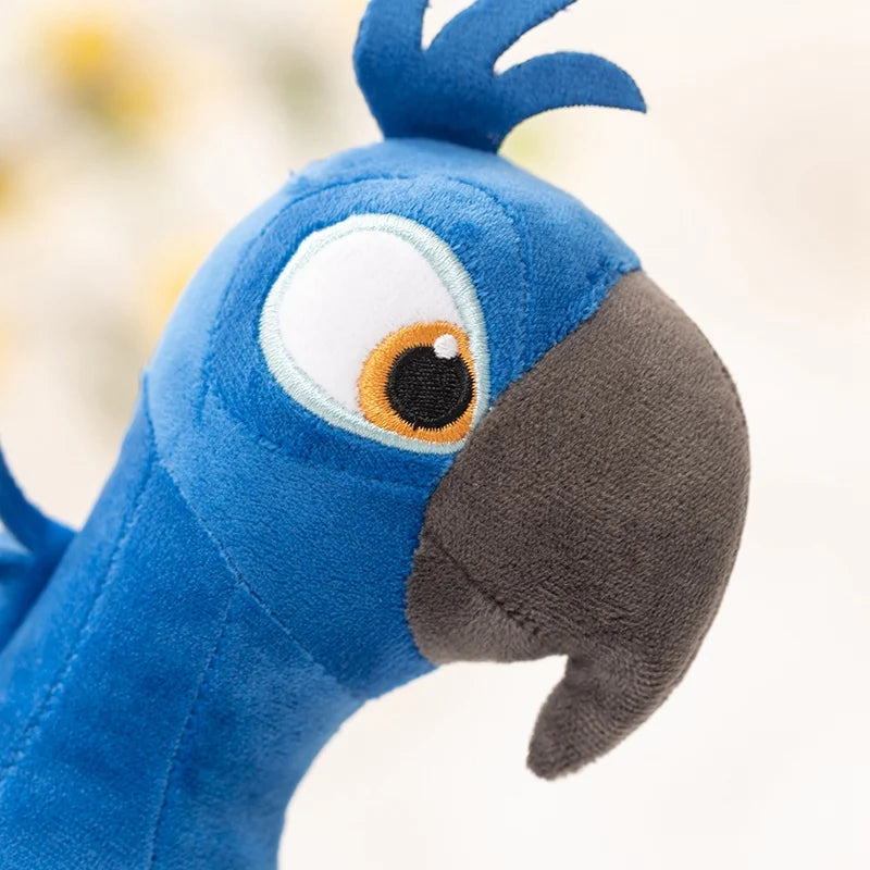 New Rio 2 Movie Cartoon Plush Toys 35cm Blue Parrot Blu & Jewel Bird Dolls Christmas Gifts Plush Toy