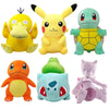 Anime Pokemon Plush Toys Charmander Bulbasaur Squirtle Pikachu Plush  Stuffed Animal Toy Pokemon Doll Gift